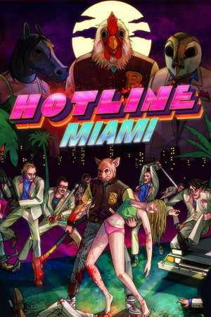 Cover art for Hotline Miami