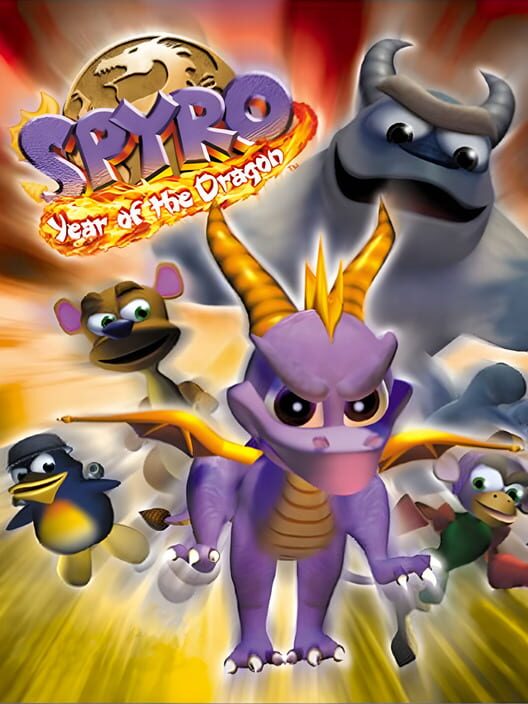 Cover art for Spyro: Year of the Dragon